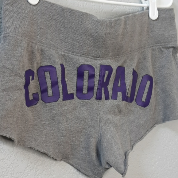 Victoria Secret Pink LE Colorado Rockies Shorts - Picture 4 of 5